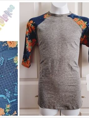 NWT BAMBI LuLaRoe 3/4 Sleeve Top